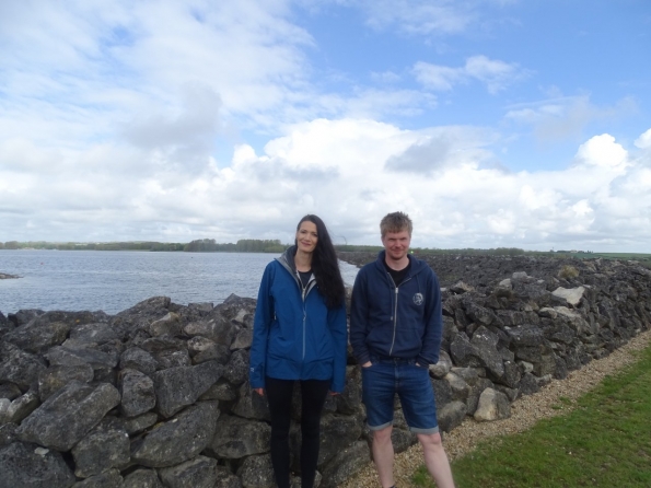 Walking around Rutland Water with Emilie