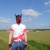 Hunter inline skinsuit Team Britain 2018 and Neoprene Pup Hood