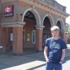 Myself at Melton Mowbray railway station