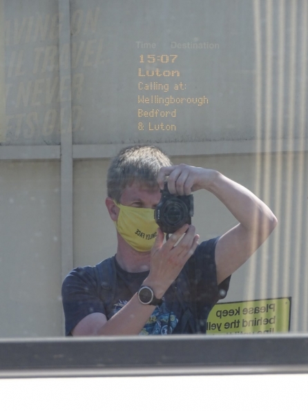 Myself at Kettering railway station