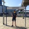 Myself at Leicester railway station