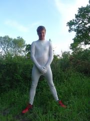 White Morphsuit