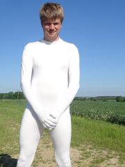 White Morphsuit