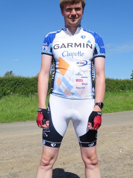 Pearl Izumi Team Garmin-Chipotle team kit