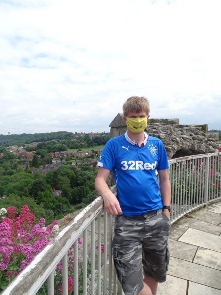 Myself at Conisbrough Castle