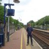 Myself at Langwith-Whaley Thorns railway station