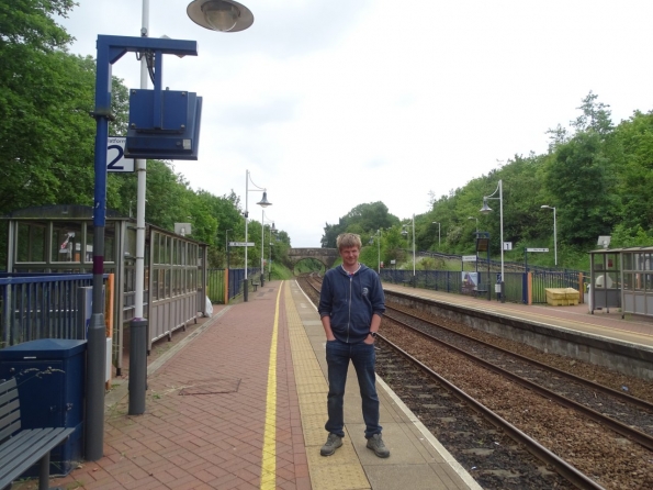 Myself at Langwith-Whaley Thorns railway station