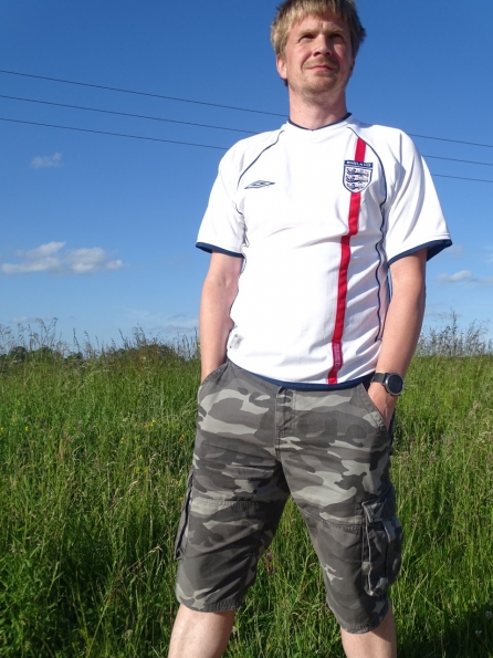 England Home Shirt 2001-2003