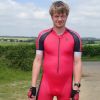 Synergy Red Cycling Skinsuit