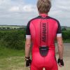 Synergy Red Cycling Skinsuit