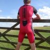 Synergy Red Cycling Skinsuit