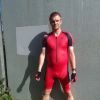 Synergy Red Cycling Skinsuit