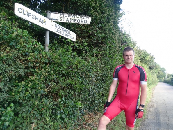 Synergy Red Cycling Skinsuit