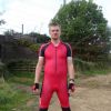 Synergy Red Cycling Skinsuit