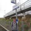 Myself at Shawfair railway station