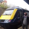 Myself at Dundee raiilway station