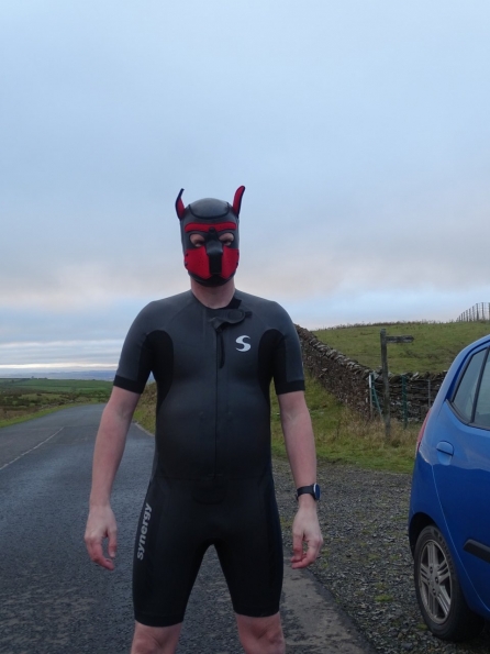 Synergy Swimrun wetsuit + Neoprene Pup Hood