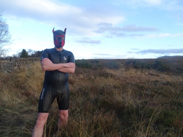Synergy Swimrun wetsuit and Neoprene Pup Hood