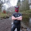 Synergy Swimrun wetsuit and Neoprene Pup Hood