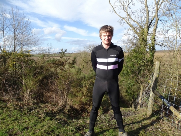 Hunter Speedsuit RTR lycra met cap Retro PINK 