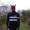 Hunter Speedsuit RTR lycra met cap Retro PINK