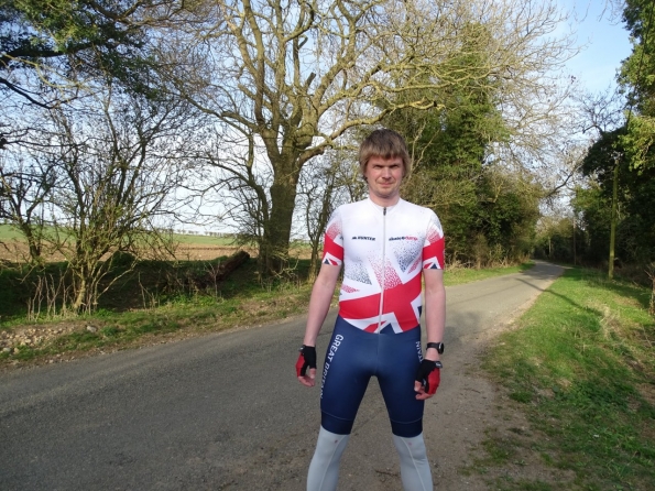 Hunter inline skinsuit Team Britain 2018