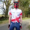 Hunter inline skinsuit Team Britain 2018 and Neoprene Pup Hood