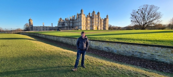 Myself at Burghley House