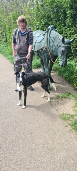 Bugsy at Foxton Locks