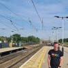 Myself at Newark North Gate railway station