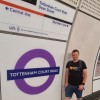Myself at Tottenham Court Road railway station