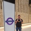 Myself at Paddington railway station