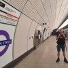 Myself at London Liverpool Street railway station