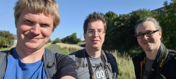 Walking along the Forth and Clyde Canal