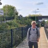 Myself at South Wigston railway station