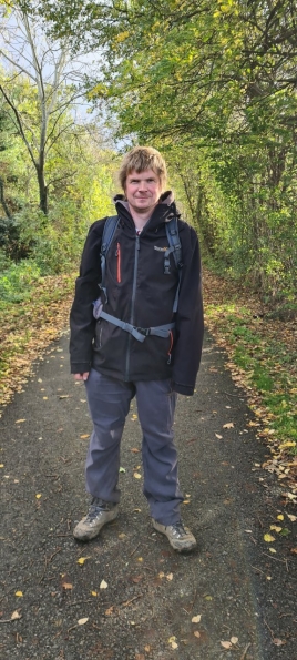 Walking along the Brampton Valley Way