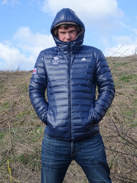 Team GB adidas Varilite Down Hooded Jacket