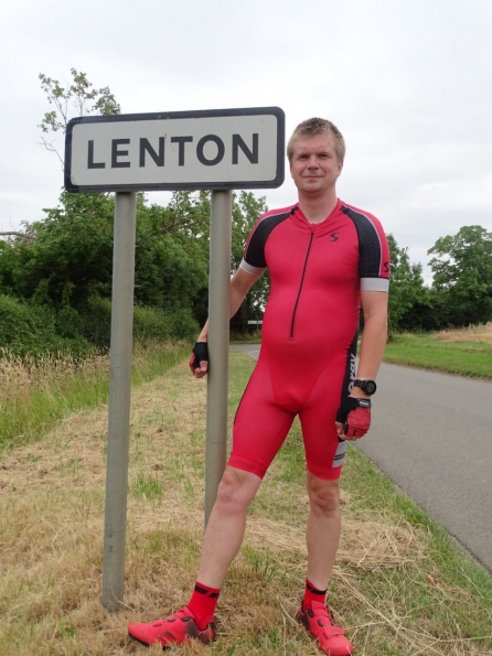 Synergy Red Cycling Skinsuit