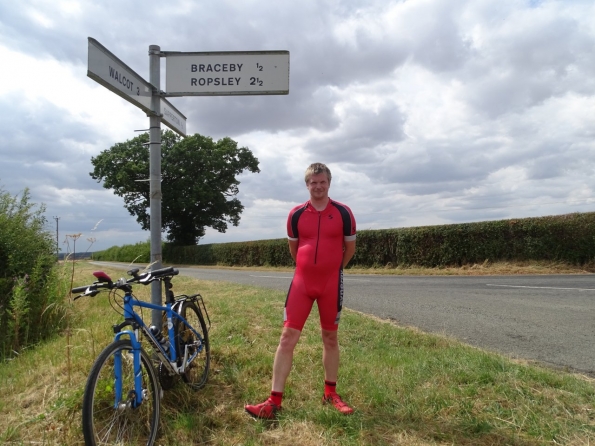 Synergy Red Cycling Skinsuit