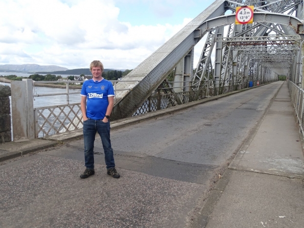 Myself on Connel Bridge