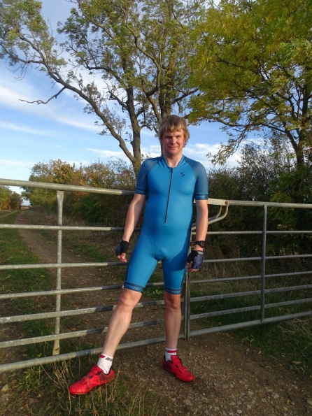 Synergy Navy Cycling Skinsuit