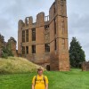 Myself at Kenilworth Castle and Elizabethan Garden