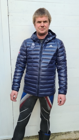 Team GB adidas Varilite Down Hooded Jacket