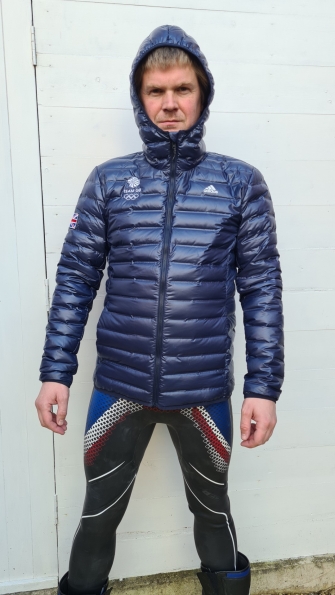 Team GB adidas Varilite Down Hooded Jacket