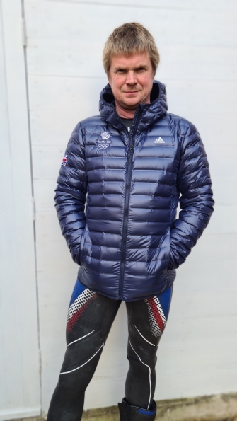 Team GB adidas Varilite Down Hooded Jacket