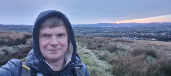 Evening walk up the Campsie Fells