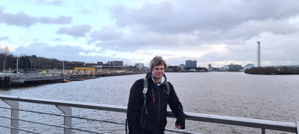 River Clyde outside the Riverside Museum