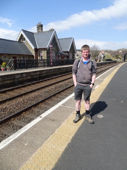 Myself at Dent railway station