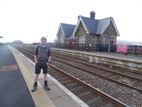 Myself at Dent railway station