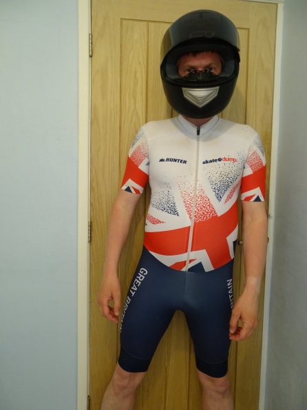 Hunter inline skinsuit Team Britain 2018
